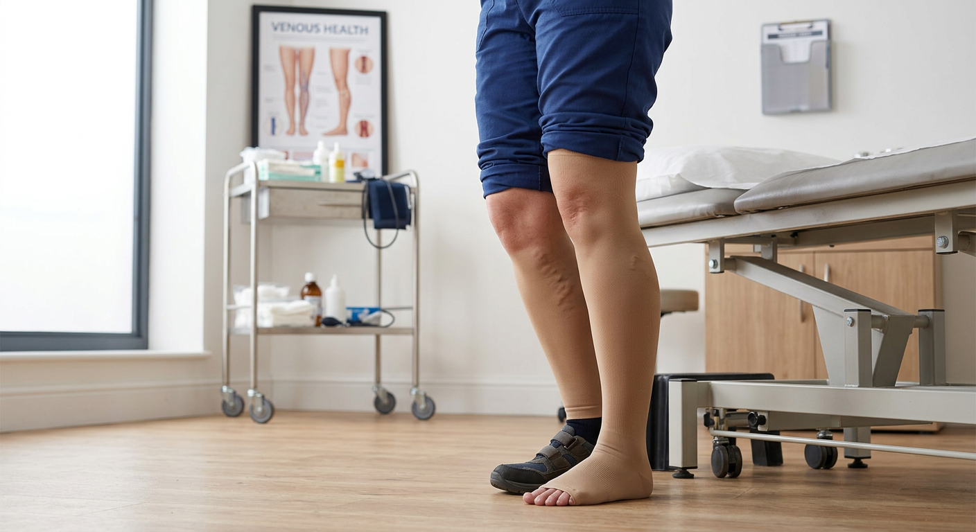 الجوارب الضاغطة الطبية