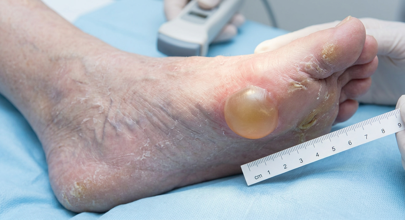 Diabetic Foot Blisters
