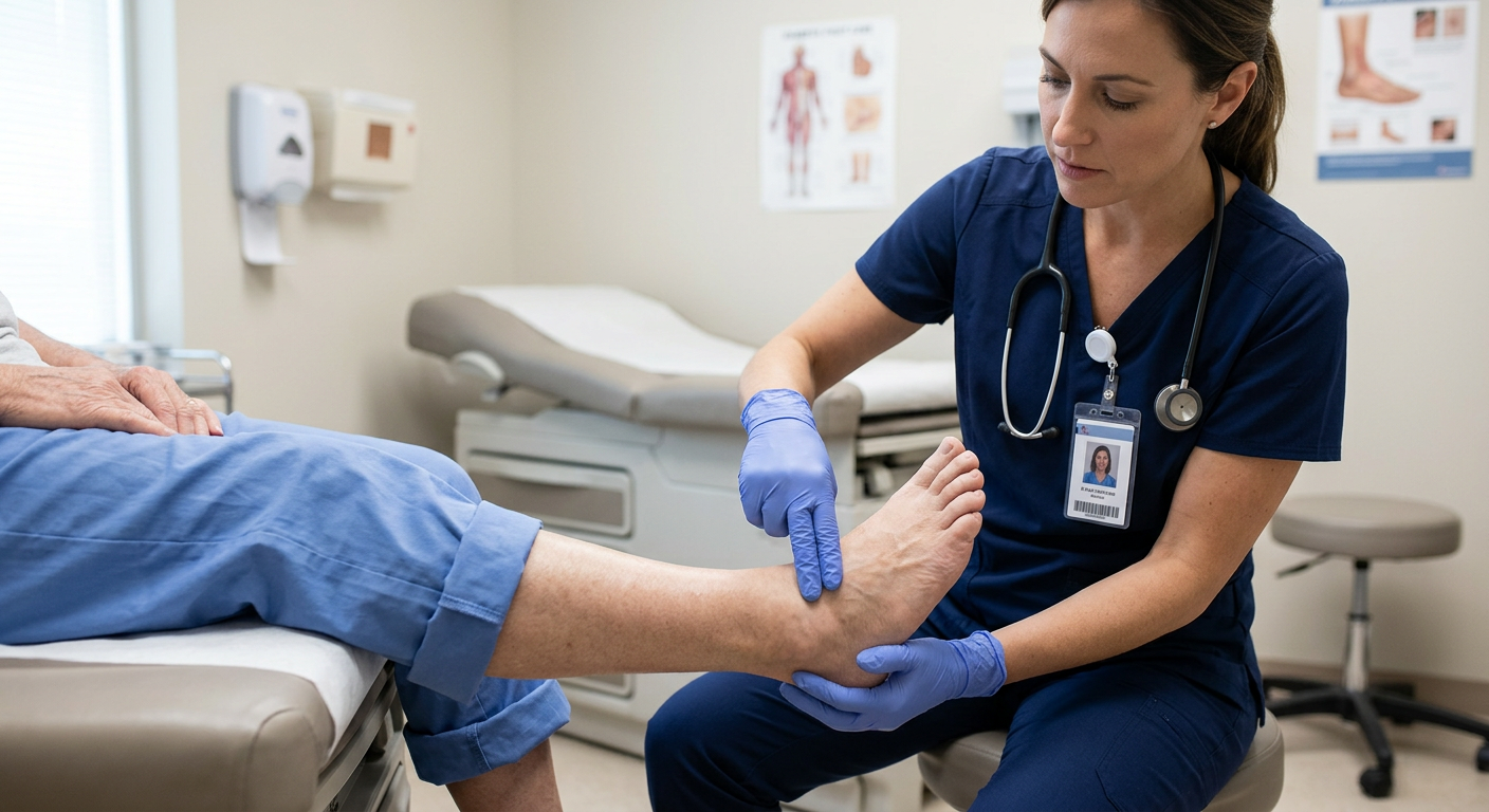 Early Diabetic Foot Symptoms