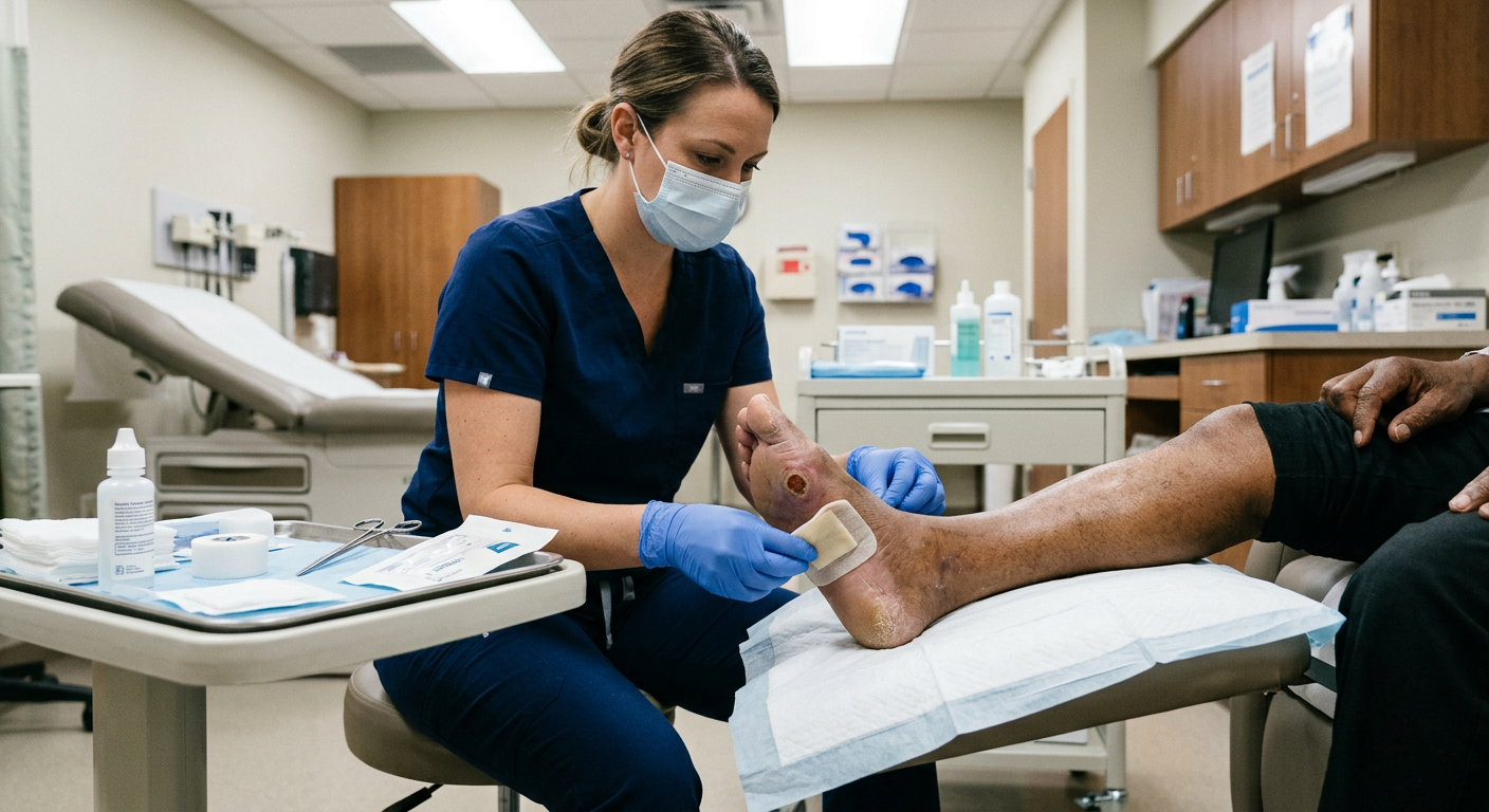 Diabetic Foot Ulcer Treatment