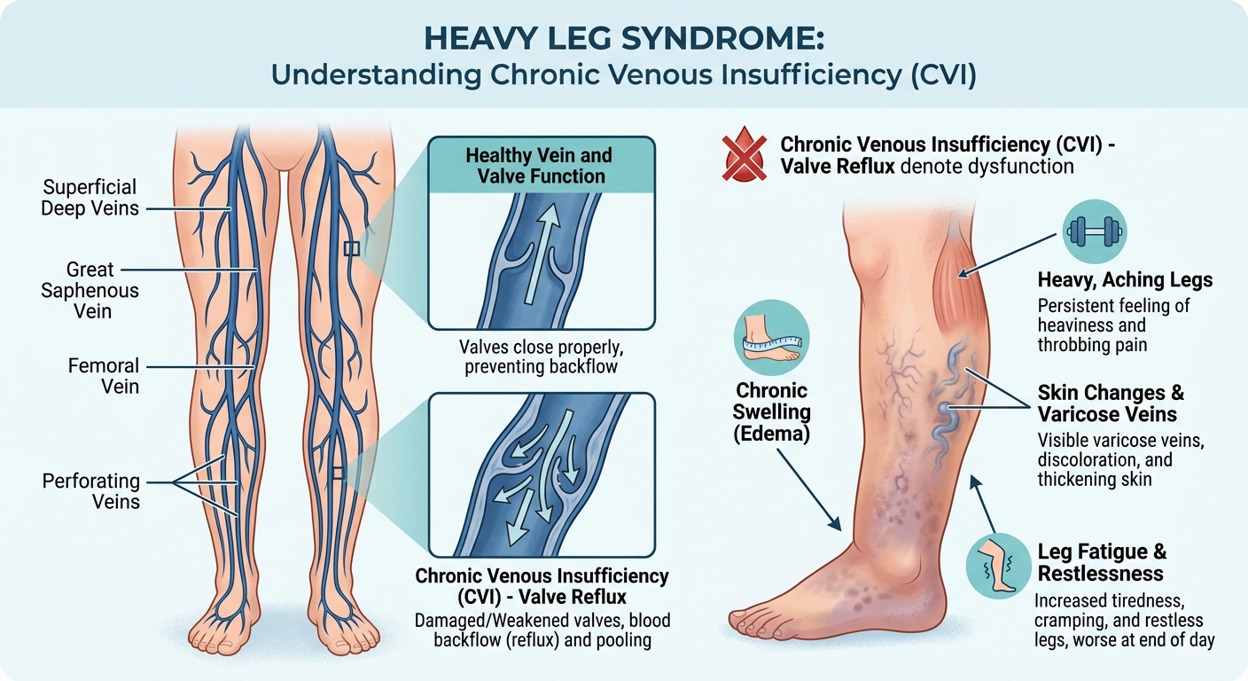 متلازمة الساق الثقيلة