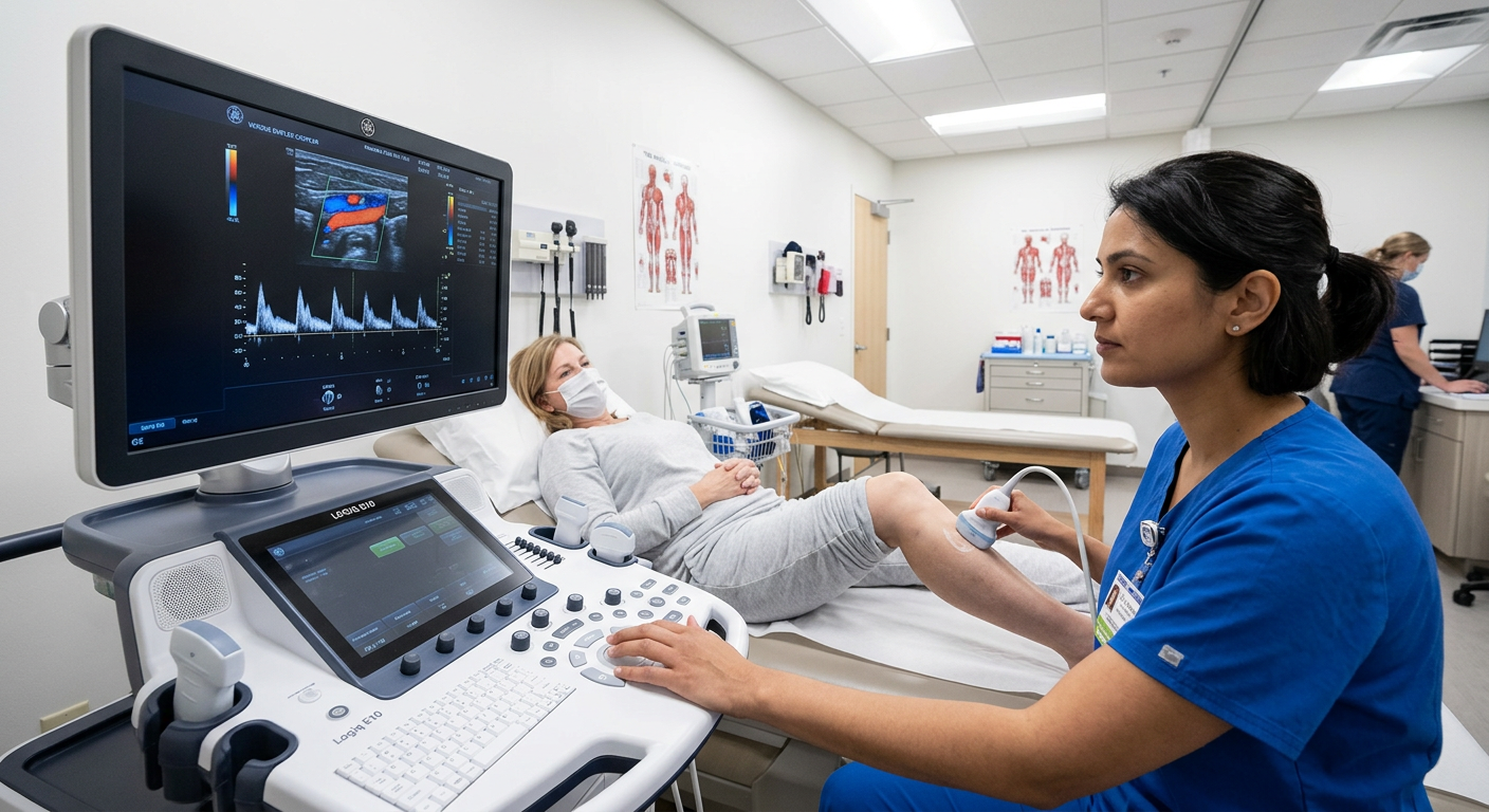 الإيكو دوبلر الوريدي