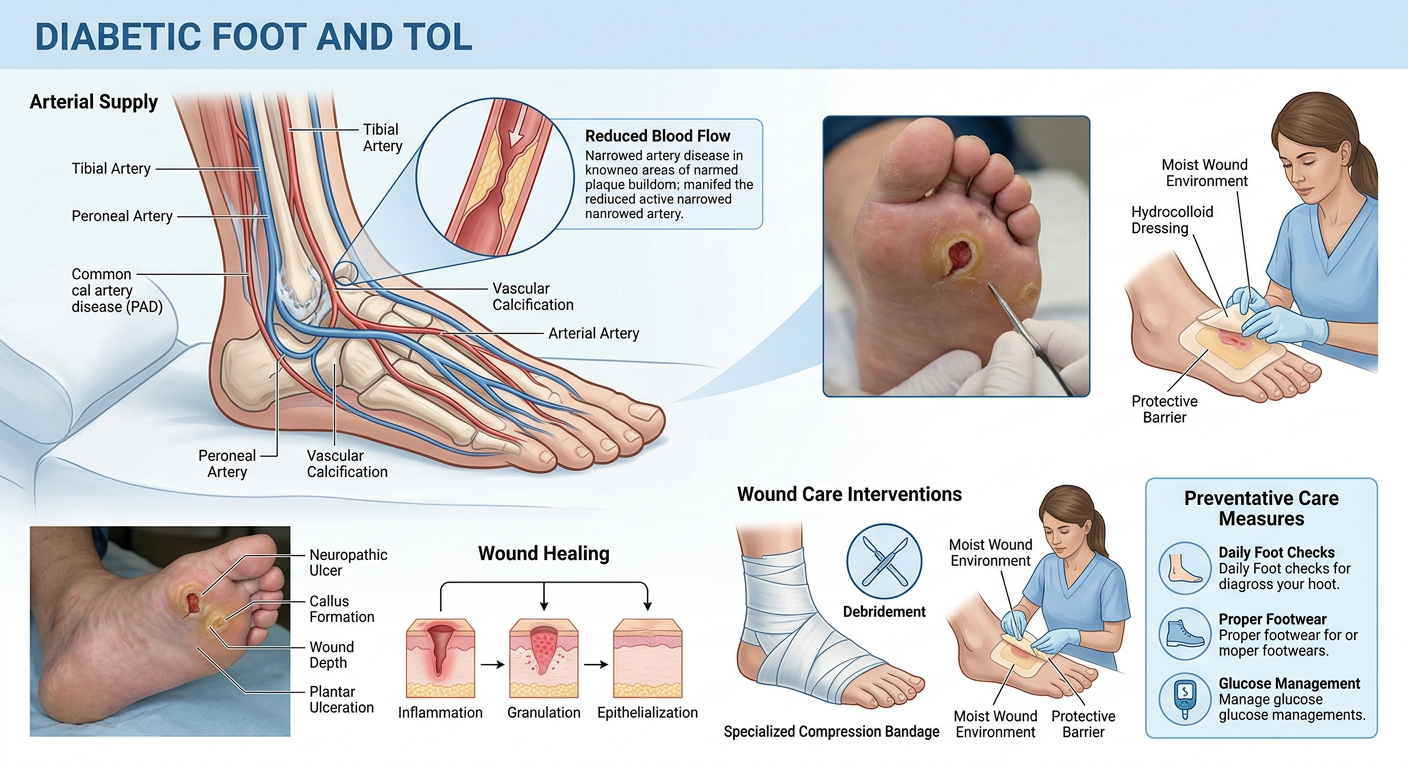 علاج القدم السكرية - د. محمد حجاج، استشاري الأوعية الدموية، مصر الجديدة